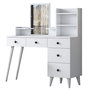 Hanah Home Mesa de maquillaje Bj101 - 2293 Blanca